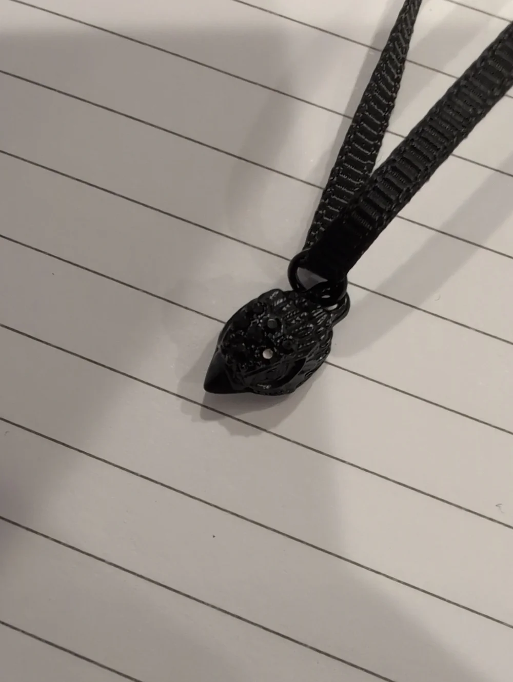Kurt Geiger Notebook Journal - Black Quilted
